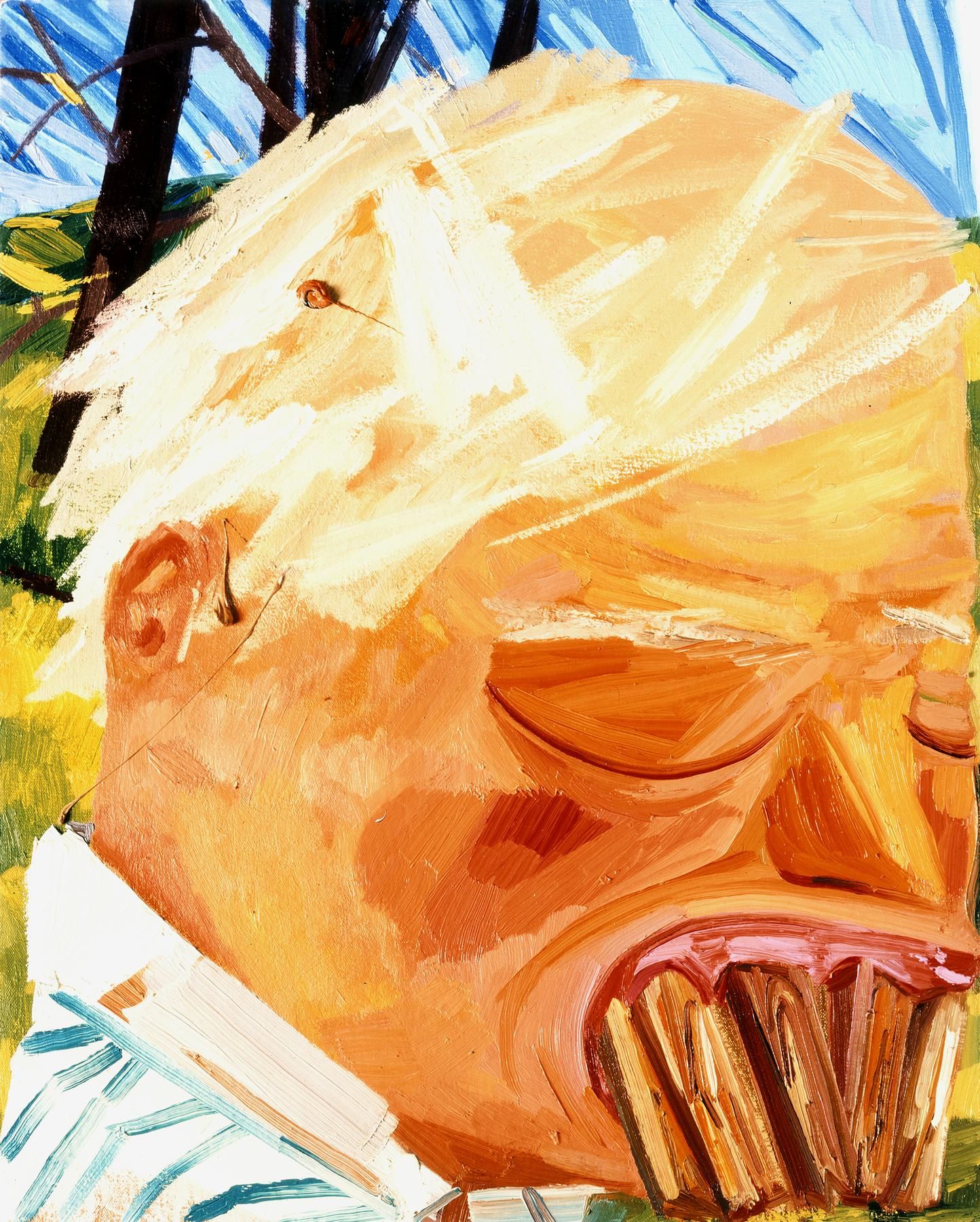 Man with Wooden Teeth