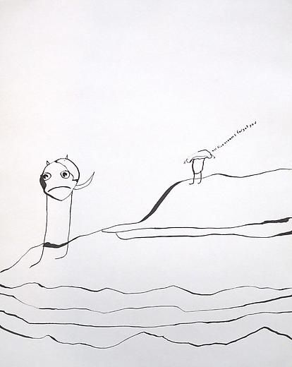 Untitled 2000 Ink on paper