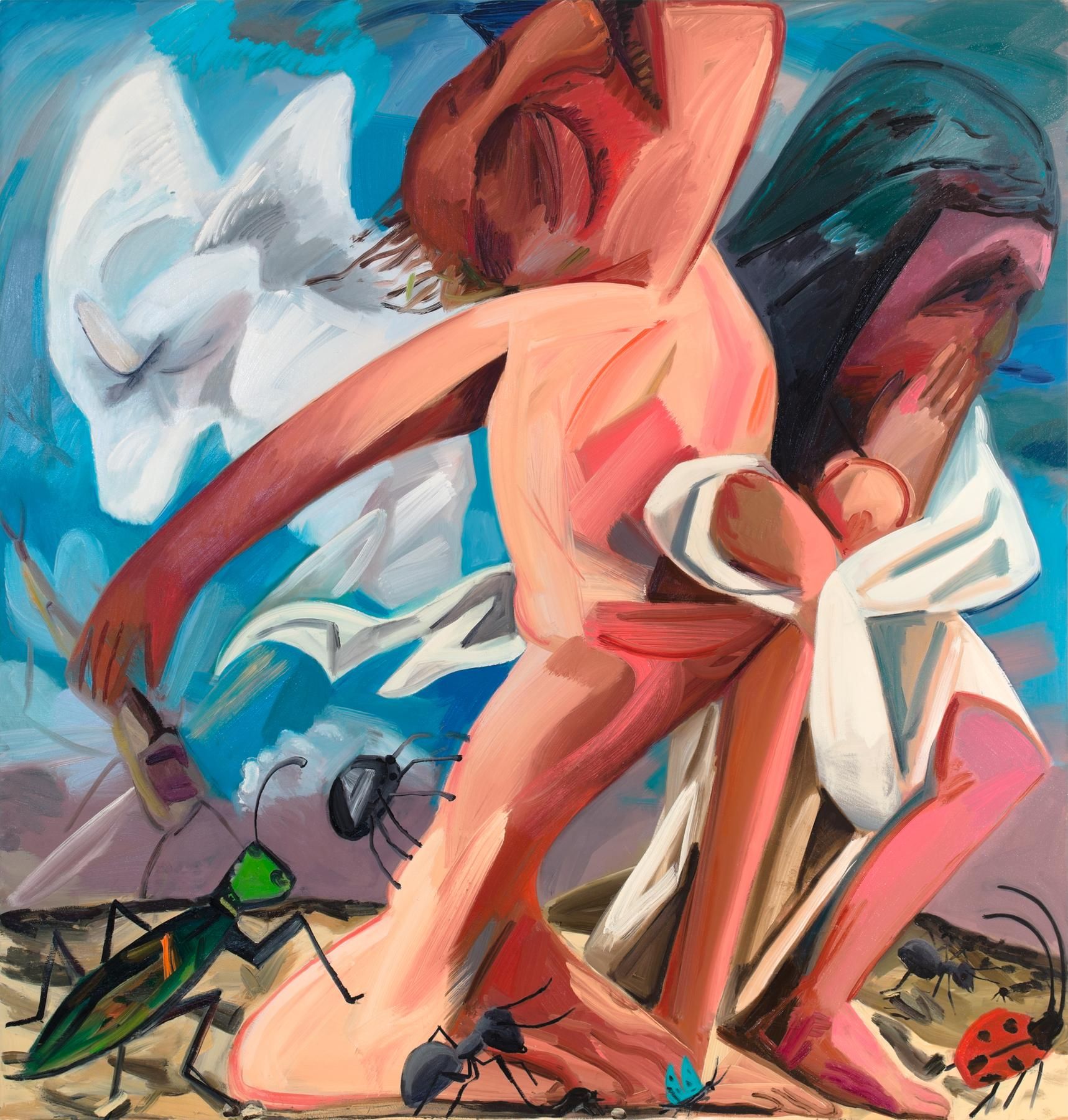 Expulsion 2016 Oil on canvas