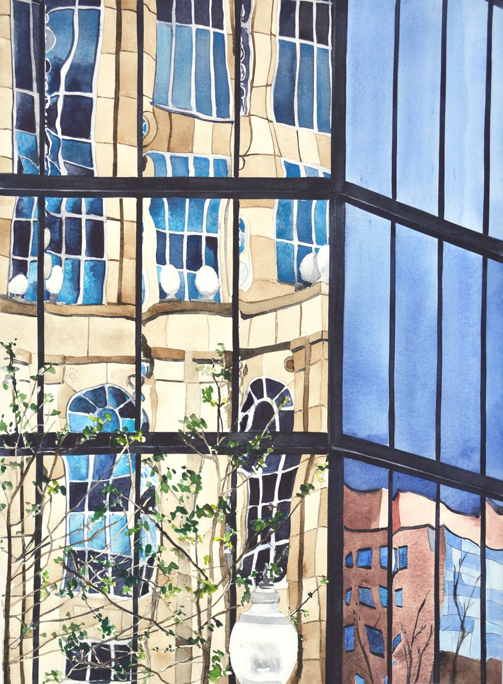 Amy Park, Pei's Hancock Tower #3, 2015