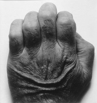 John Coplans Self Portrait (Back of Hand No. 1) 1986