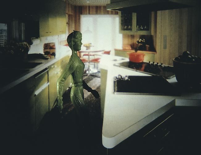 Laurie Simmons, Green Kitchen, 1982