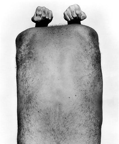 John Coplans, Self Portrait with Arms Above, 1984
