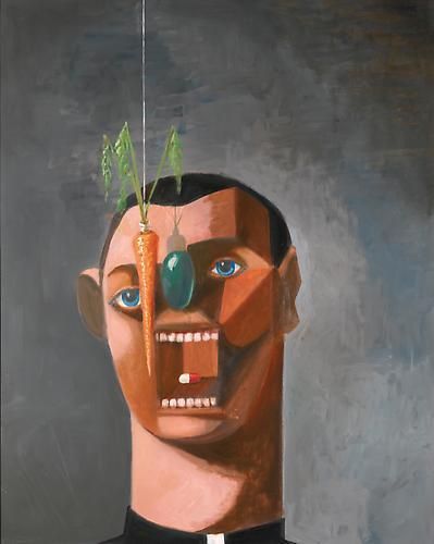 George Condo, Father O'Malley , 2004