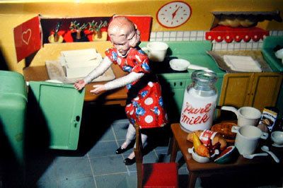 Laurie Simmons, Woman Opening Refrigerator, 1979