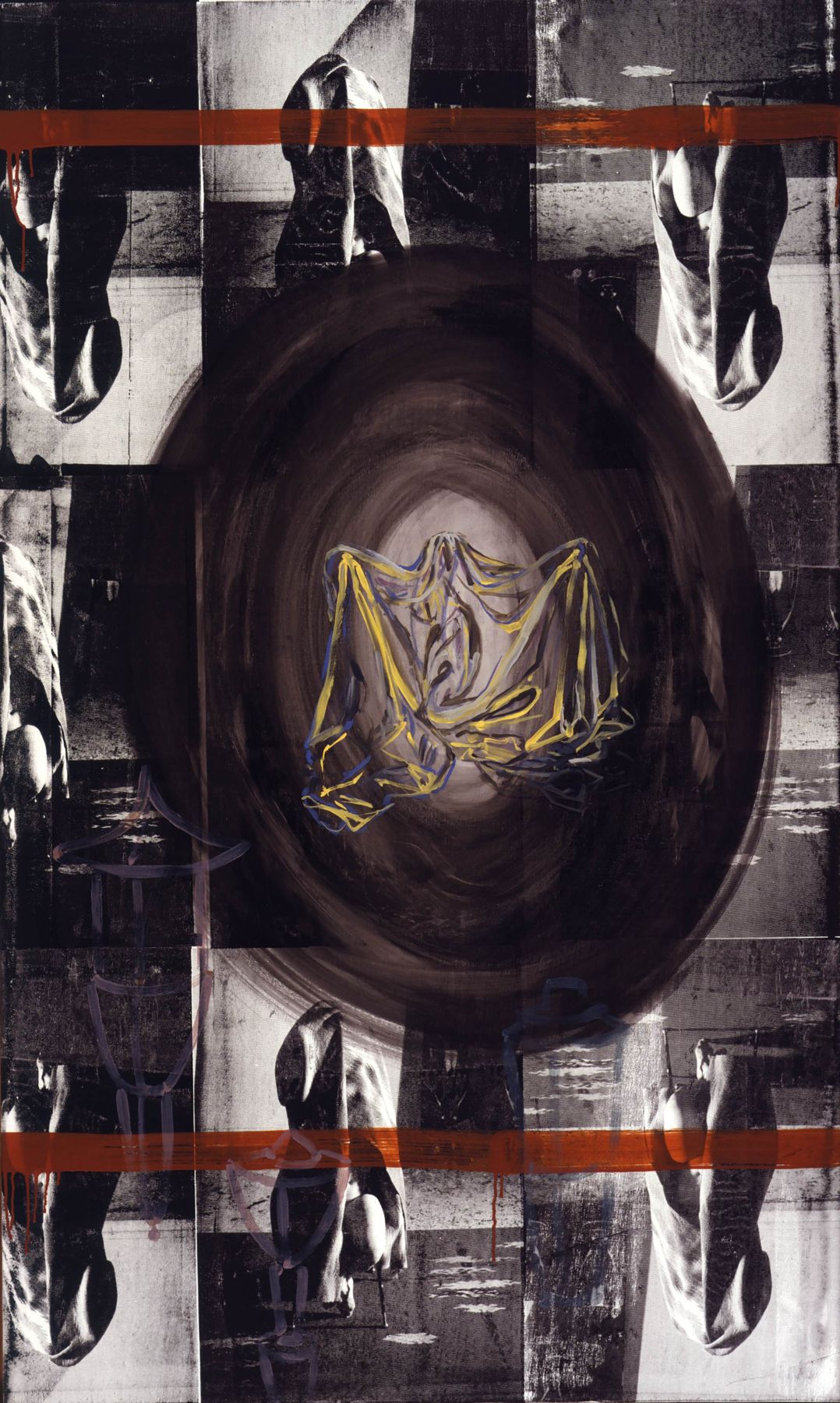 David Salle Grace Mirror, 1992
