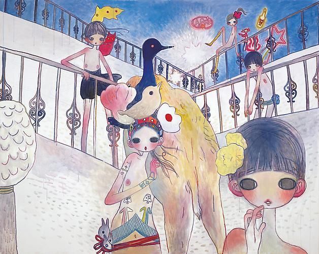 Aya Takano, Beyond Mutekirou- The Lights, 2009