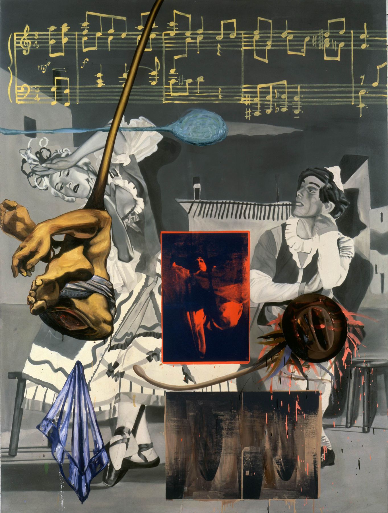 David Salle False Queen, 1992