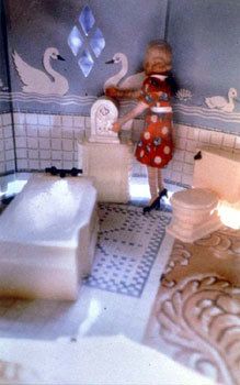 Laurie Simmons, First Bathroom/Woman Standing Vertical, 1978