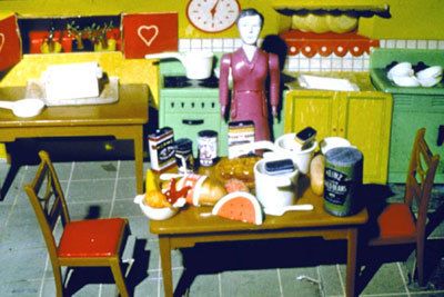 Purple Woman/Kitchen, 1978