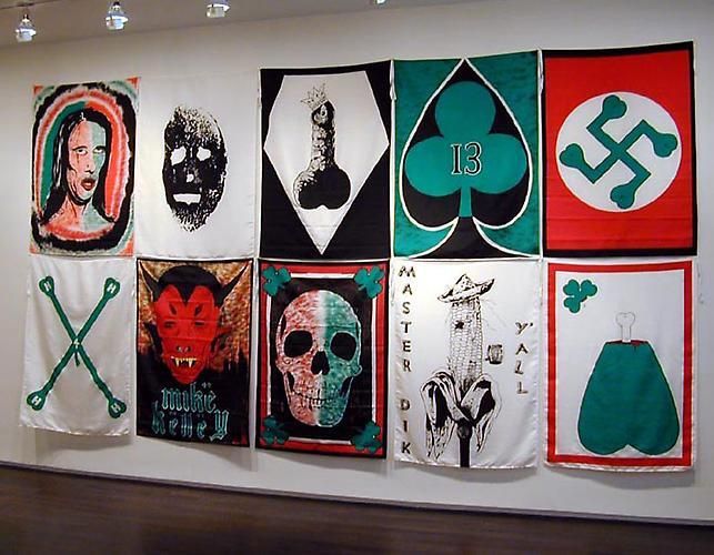 Mike Kelley, Pansy Metal/Clovered Hoof, 1989