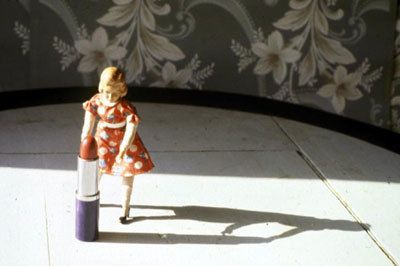 Laurie Simmons, Pushing Lipstick (Full Shadow), 1979