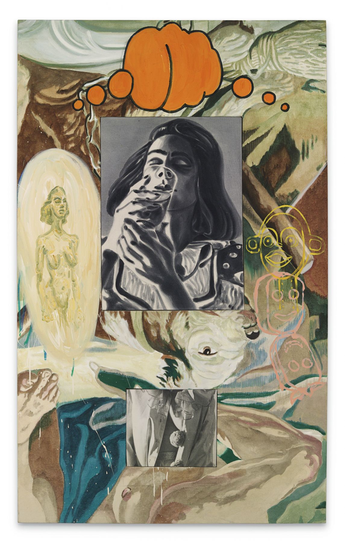 David Salle Drink, 1990