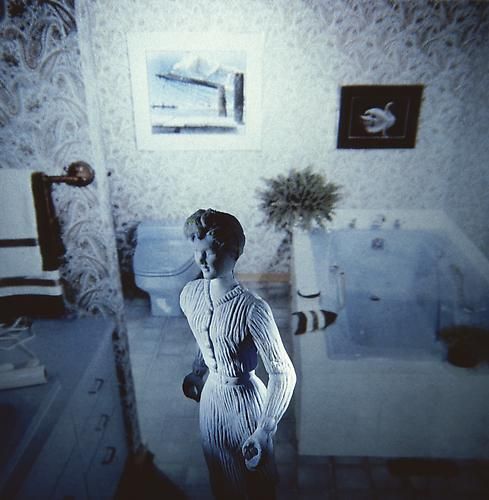 Laurie Simmons, Blue Bath, 1983