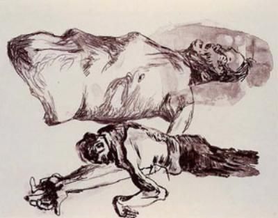 Martin Kippenberger, Untitled (The Raft of the Medusa),, 1996