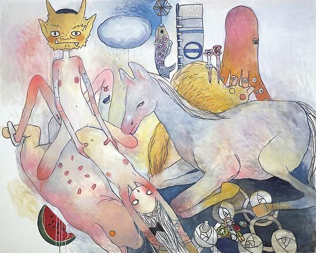Aya Takano, Everything Is Around Us, 2009