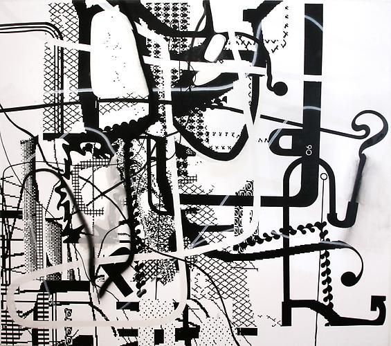 Albert Oehlen, Gripensis Posterion, 1997