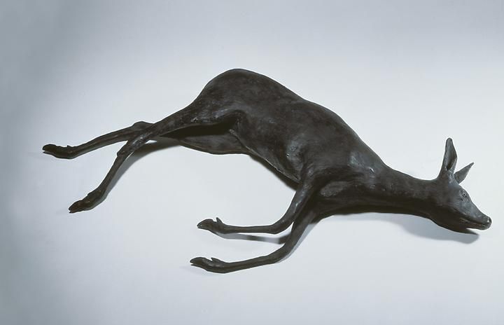 Rosemarie Trockel, Gewohnheitstier 2 (Reh) (Creature of Habit 2 Deer), 1990
