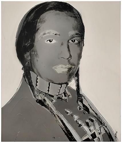 Andy Warhol, The American Indian (Russell Means), 1976