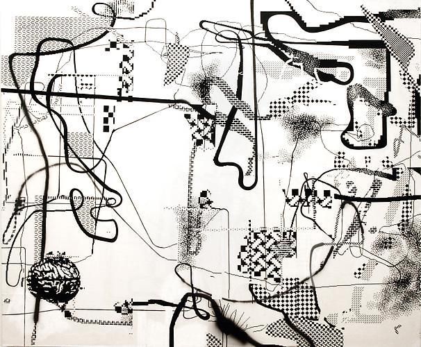 Albert Oehlen, Untitled, 2008