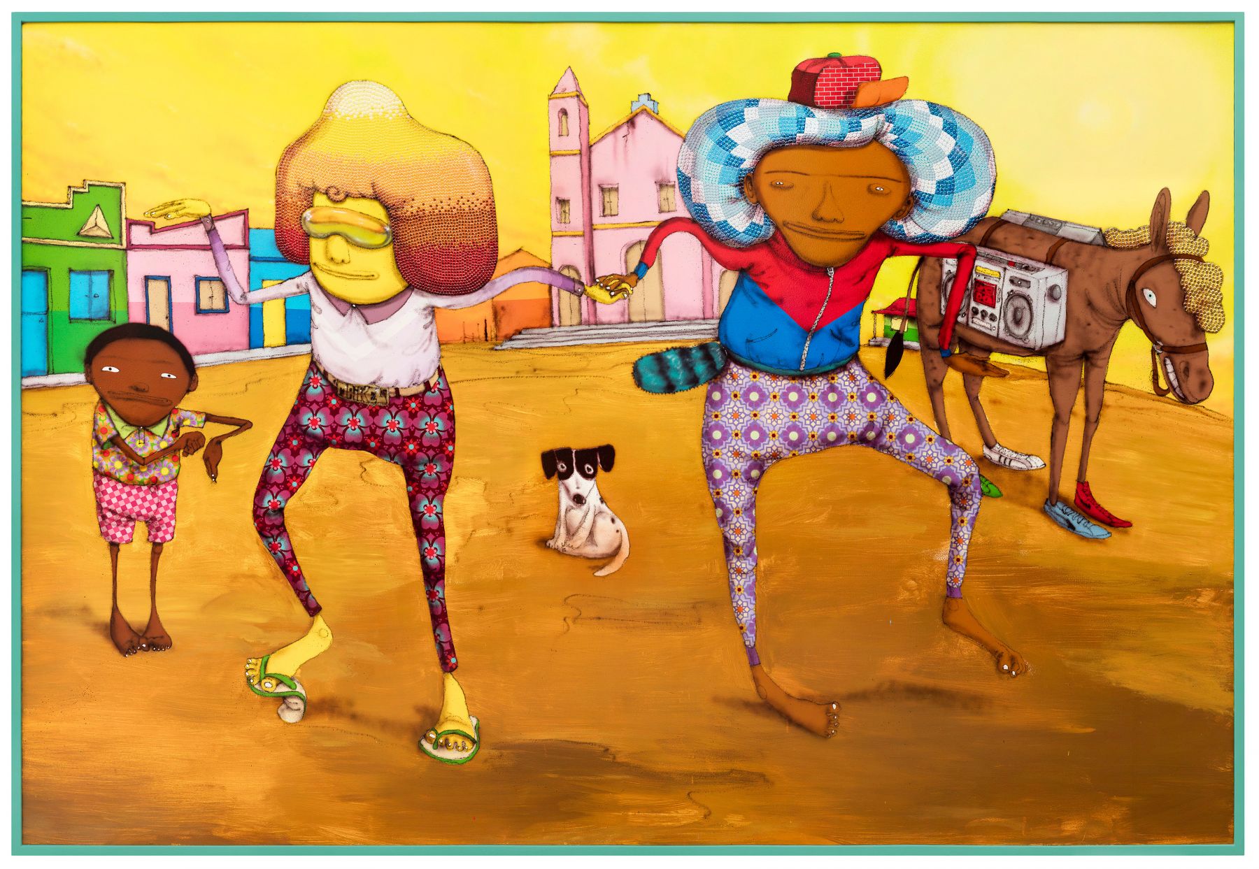 OSGEMEOS, Breakdance no Sertão, 2017