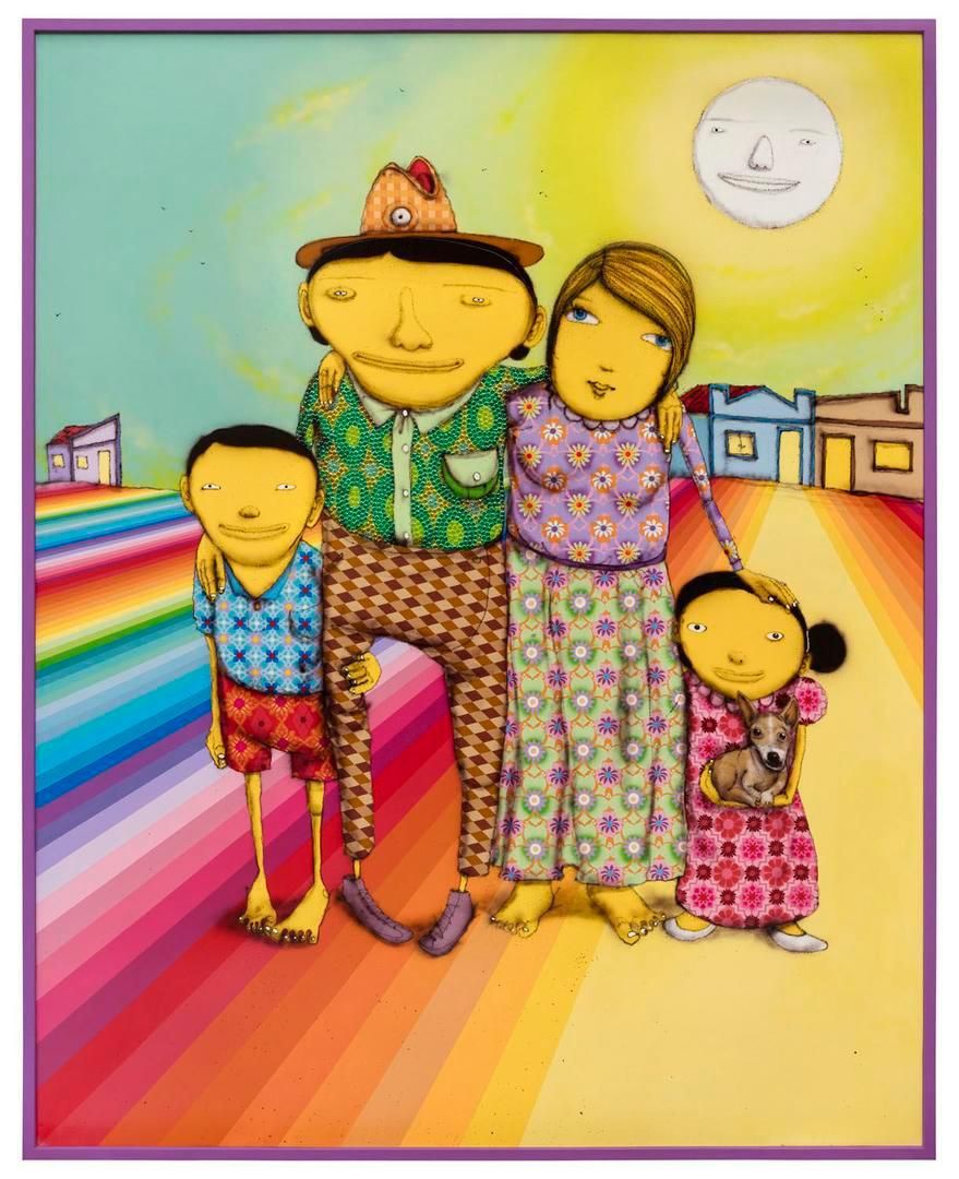 OSGEMEOS Love is Everything, 2017
