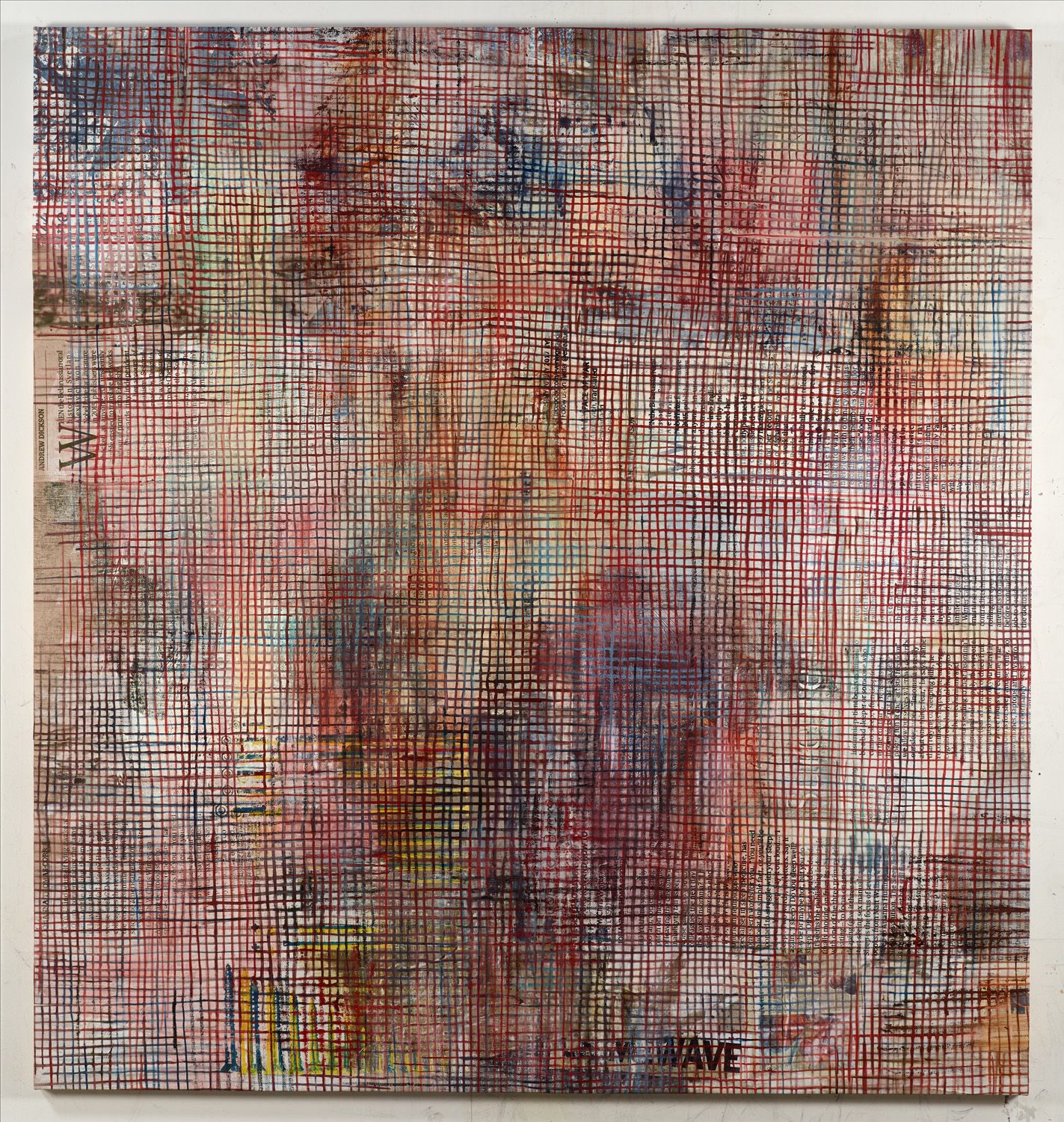 MANDY EL-SAYEGH, Net-Grid (new wave), 2019