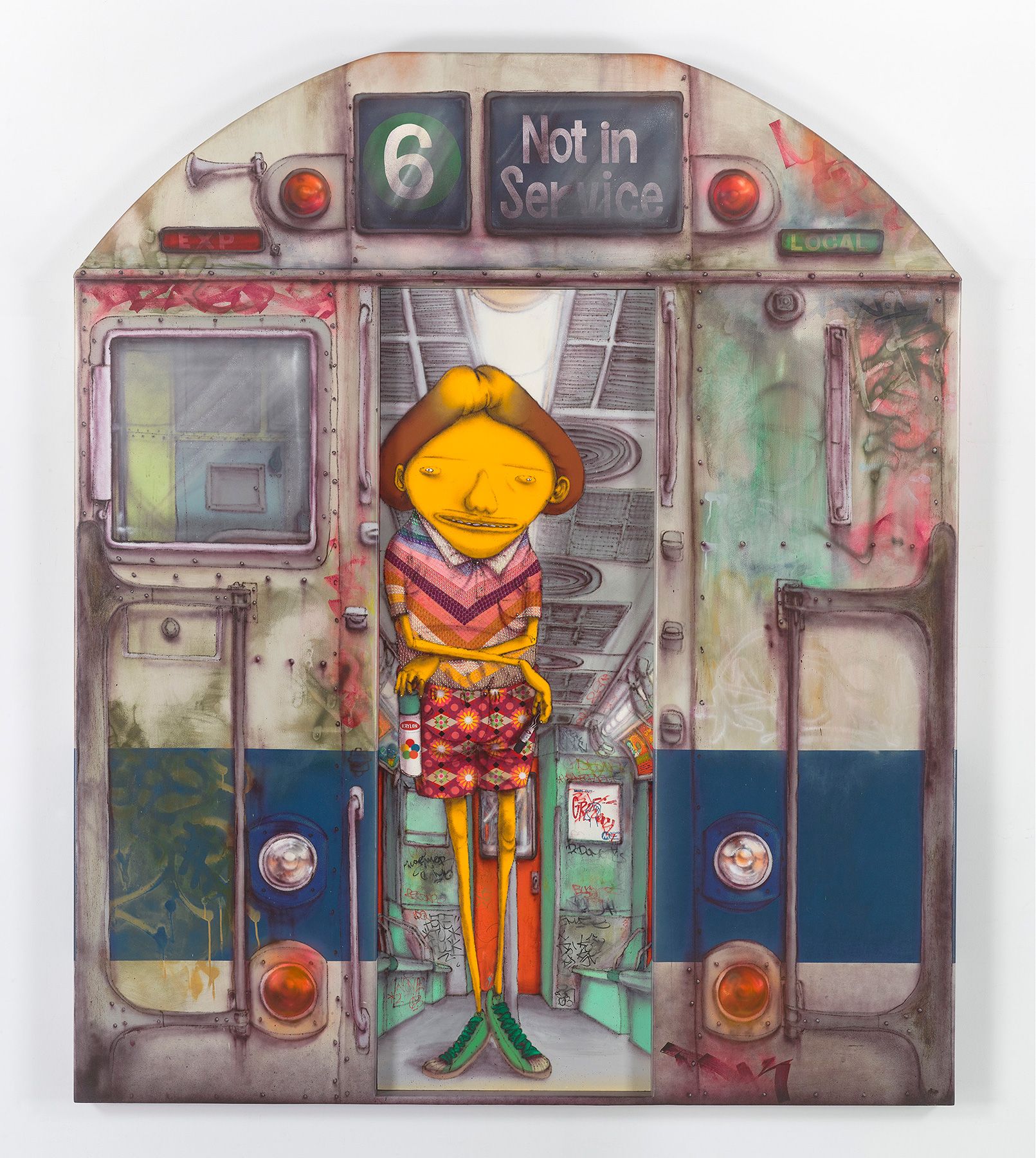 OSGEMEOS, Momentos mágicos (Magic Moments), 2015