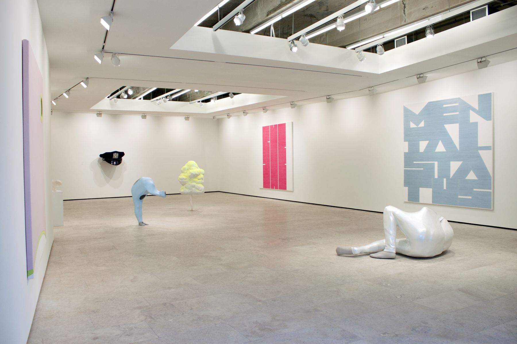 ERWIN WURM, gulp Installation view