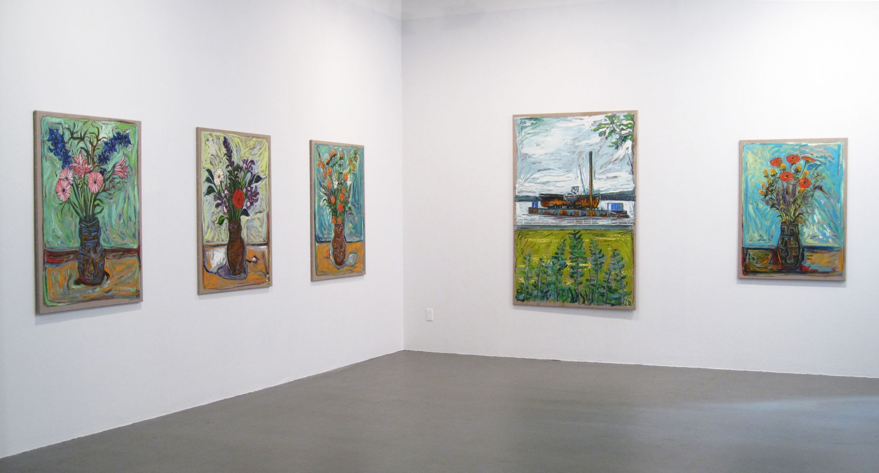 Billy Childish Installation view