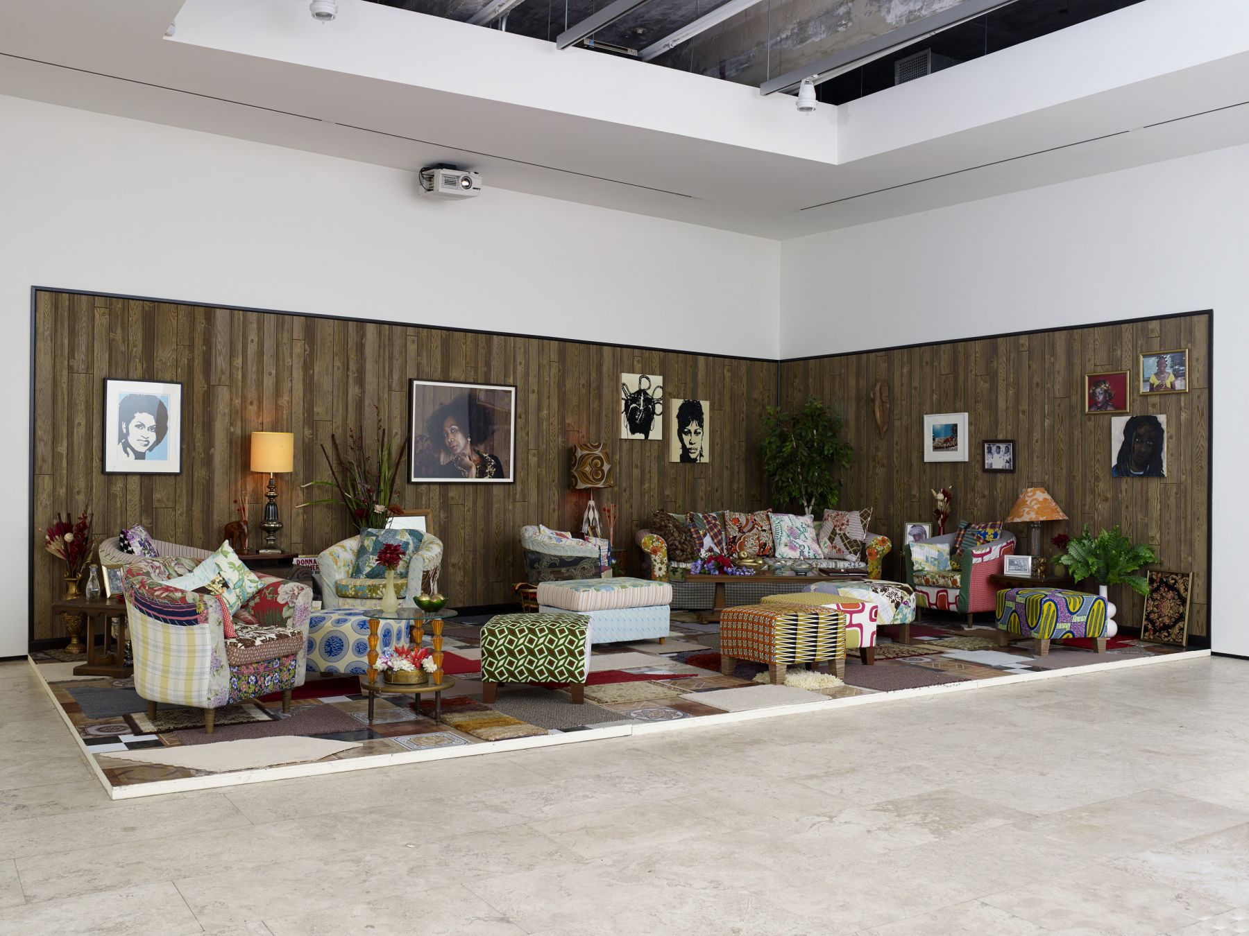 MICKALENE THOMAS: How to Organize a Room Around a Striking Piece of Art