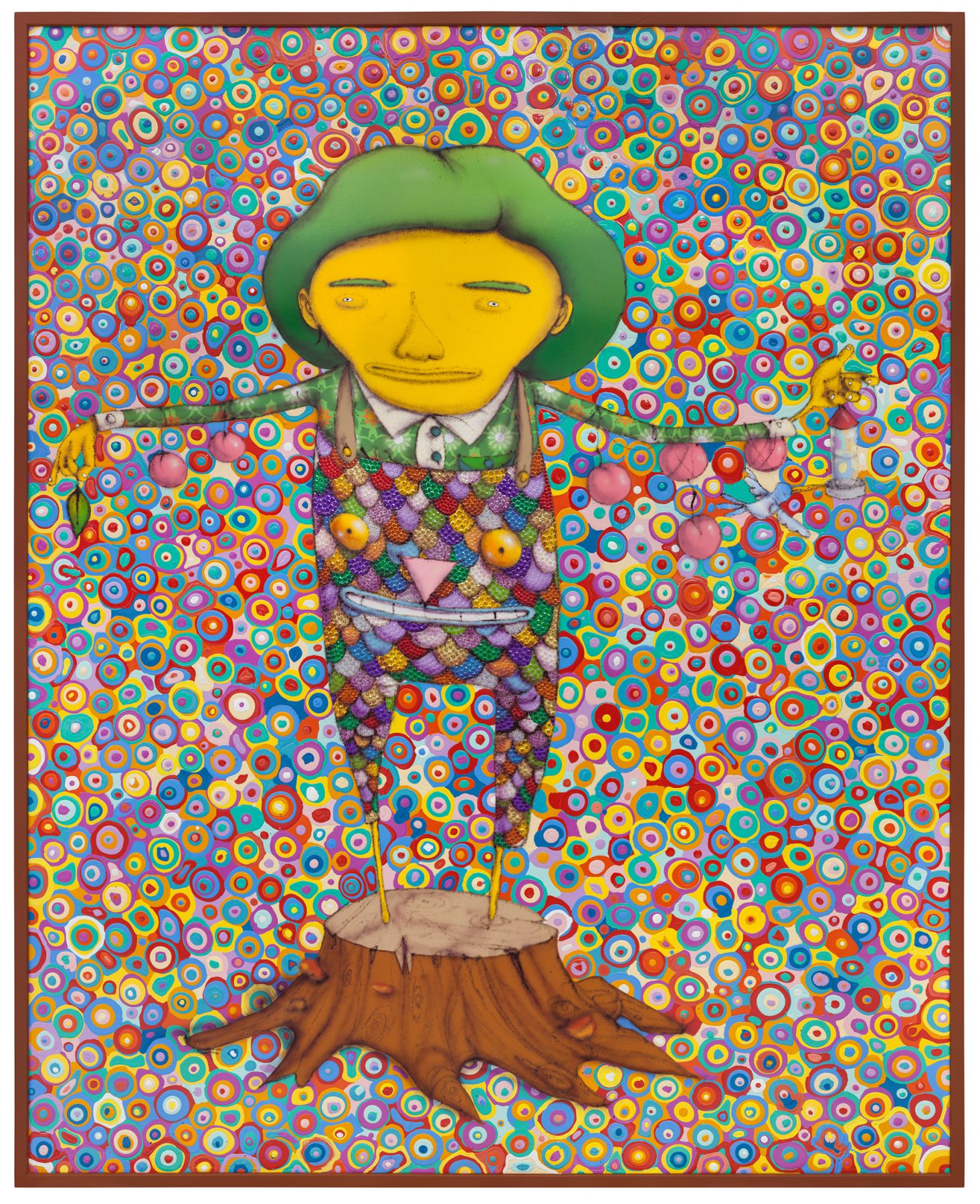 OSGEMEOS, Meu Pé de Laranja Lima (My Lima Orange Tree), 2016
