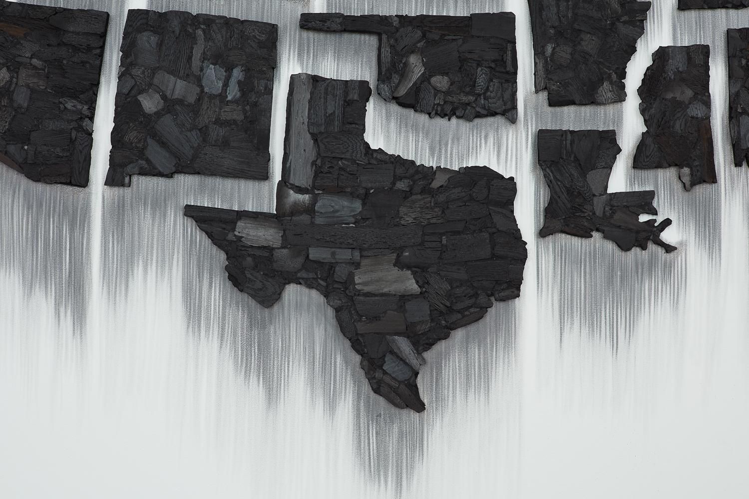 TERESITA FERNÁNDEZ Fire (United States of the Americas), (detail) 2017