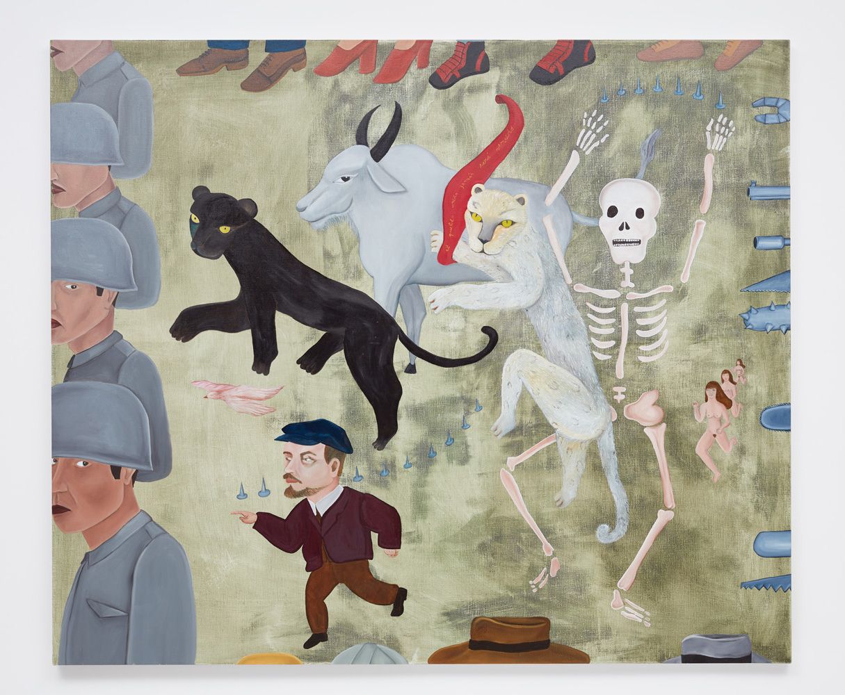 CECILIA VICUÑA, El Paro / The Strike, 2018, after the lost original 1977 work
