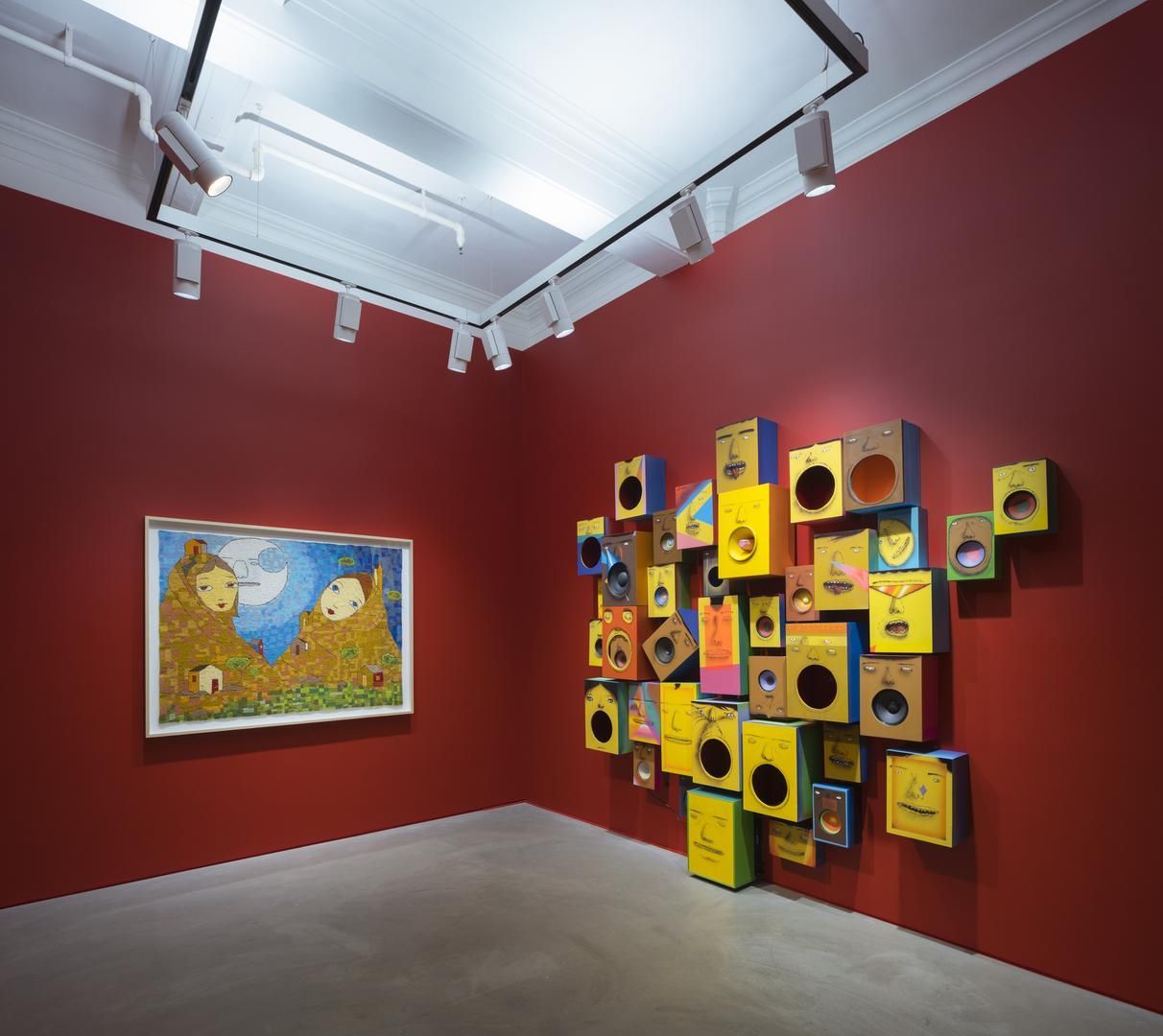 OSGEMEOS, Déjà Vu installation view 8