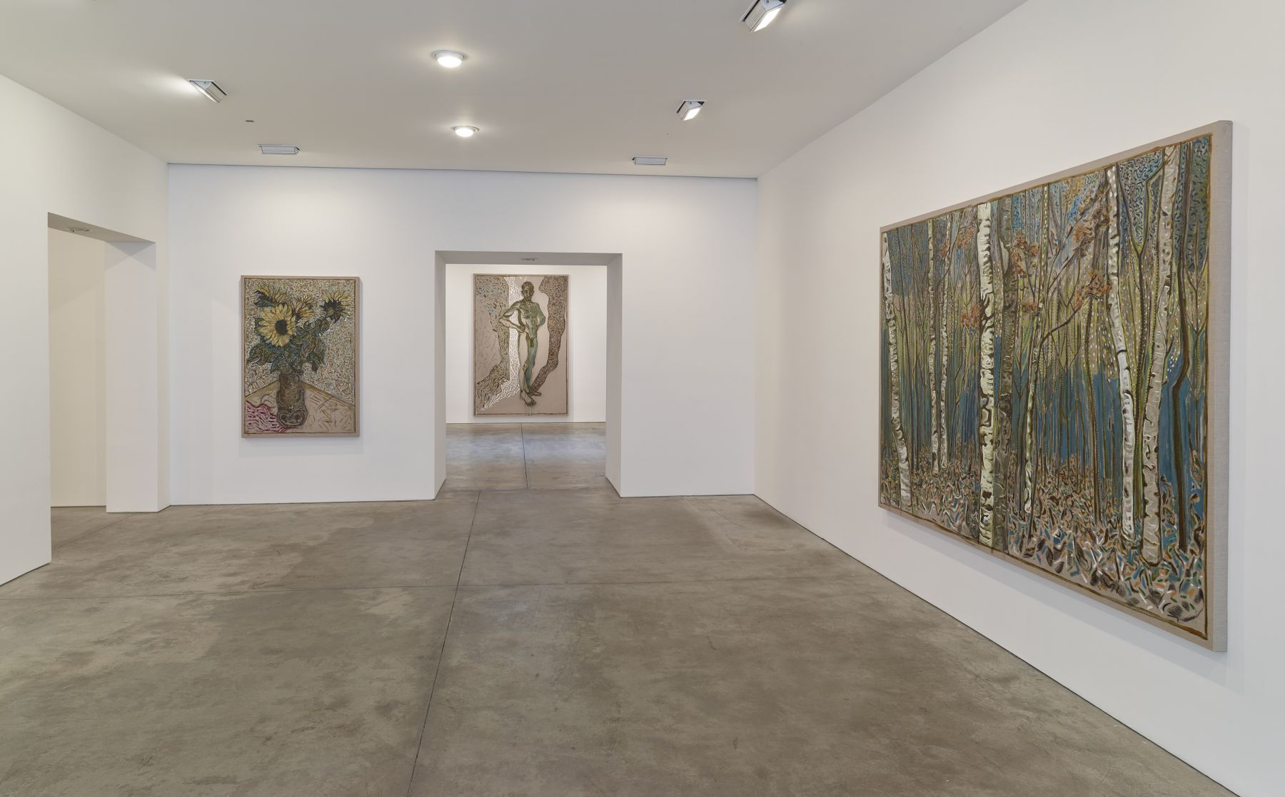 Billy Childish: flowers, nudes and birch trees: New Paintings 2015
