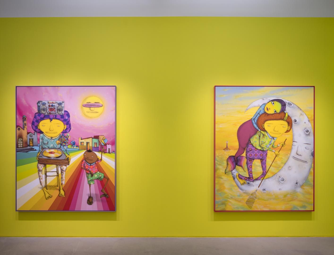 OSGEMEOS, Déjà Vu installation view 6