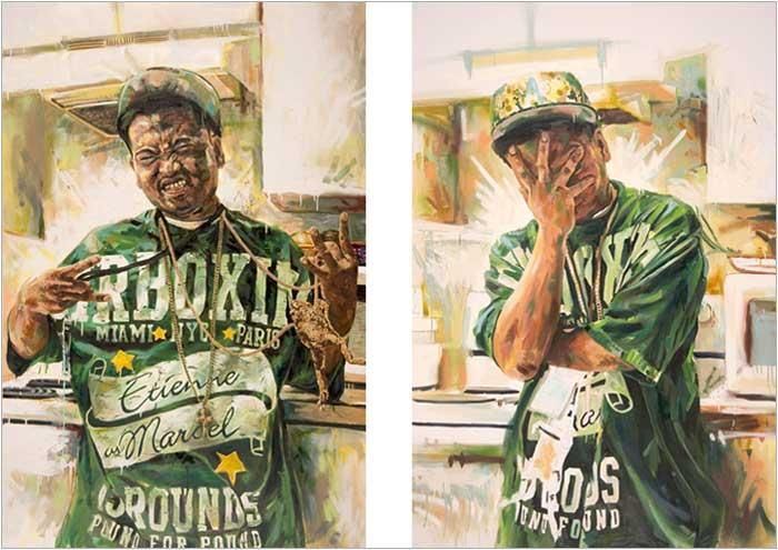 MICHAEL VASQUEZ, People Forget That There's Two Sides To Every Story (The Frog Man) 2, 2006