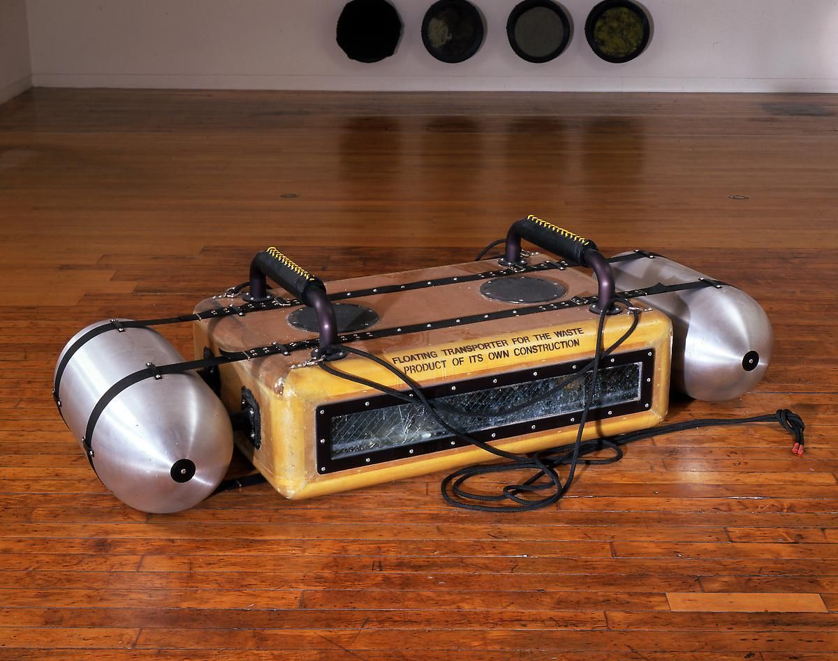 é¿ä»è·æ¯å
é Seascape: Transporter for the Waste Product of its own Construction #1, 1989
