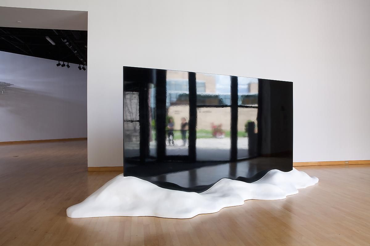 TERESITA FERNÁNDEZ Ink Mirror (Landscape), 2007
