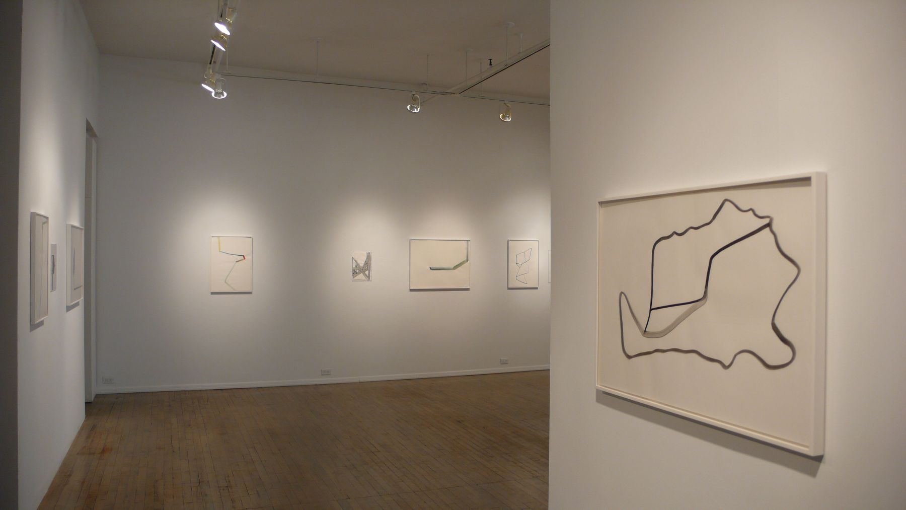 Silvia Bächli: Fjall – installation view 2