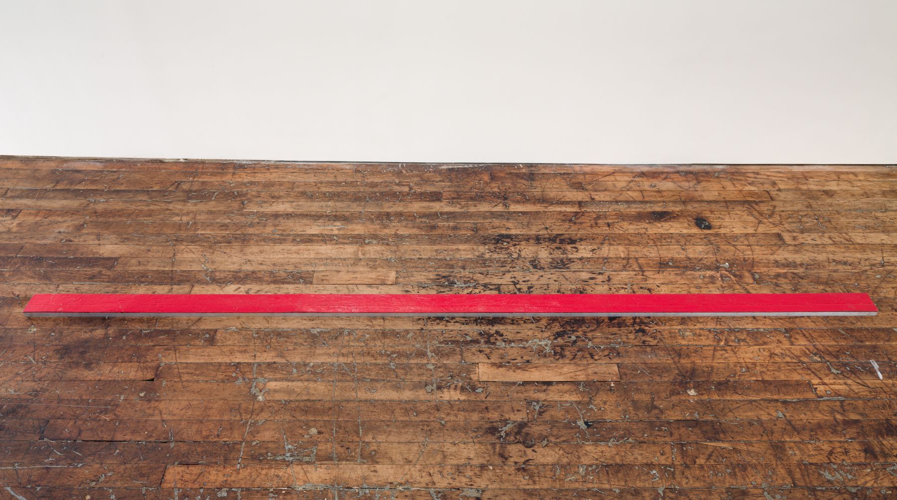 Alex Hay Untitled (Red plank)