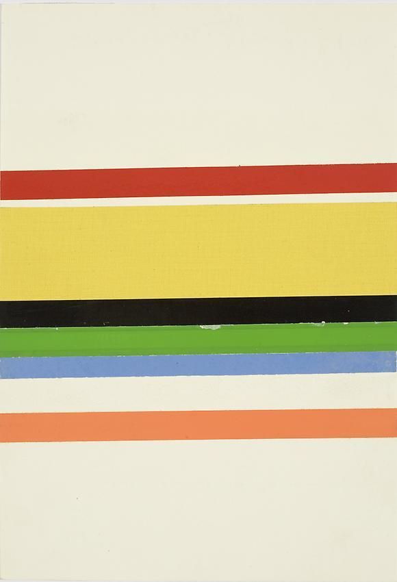 Charlotte Posenenske Streifenbild (Striped Picture)
