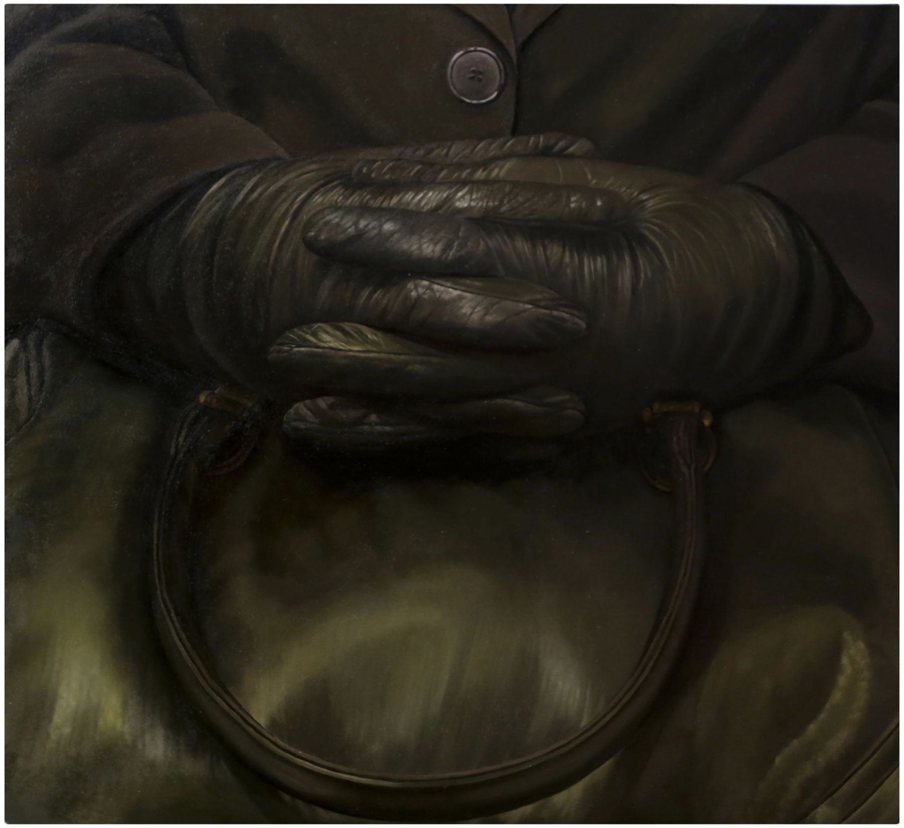 Clasped 2013 oil on canvas