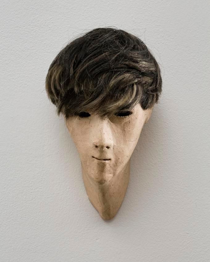 Daisy Youngblood Portrait of Dick Bellamy (with Dick’s real hair)