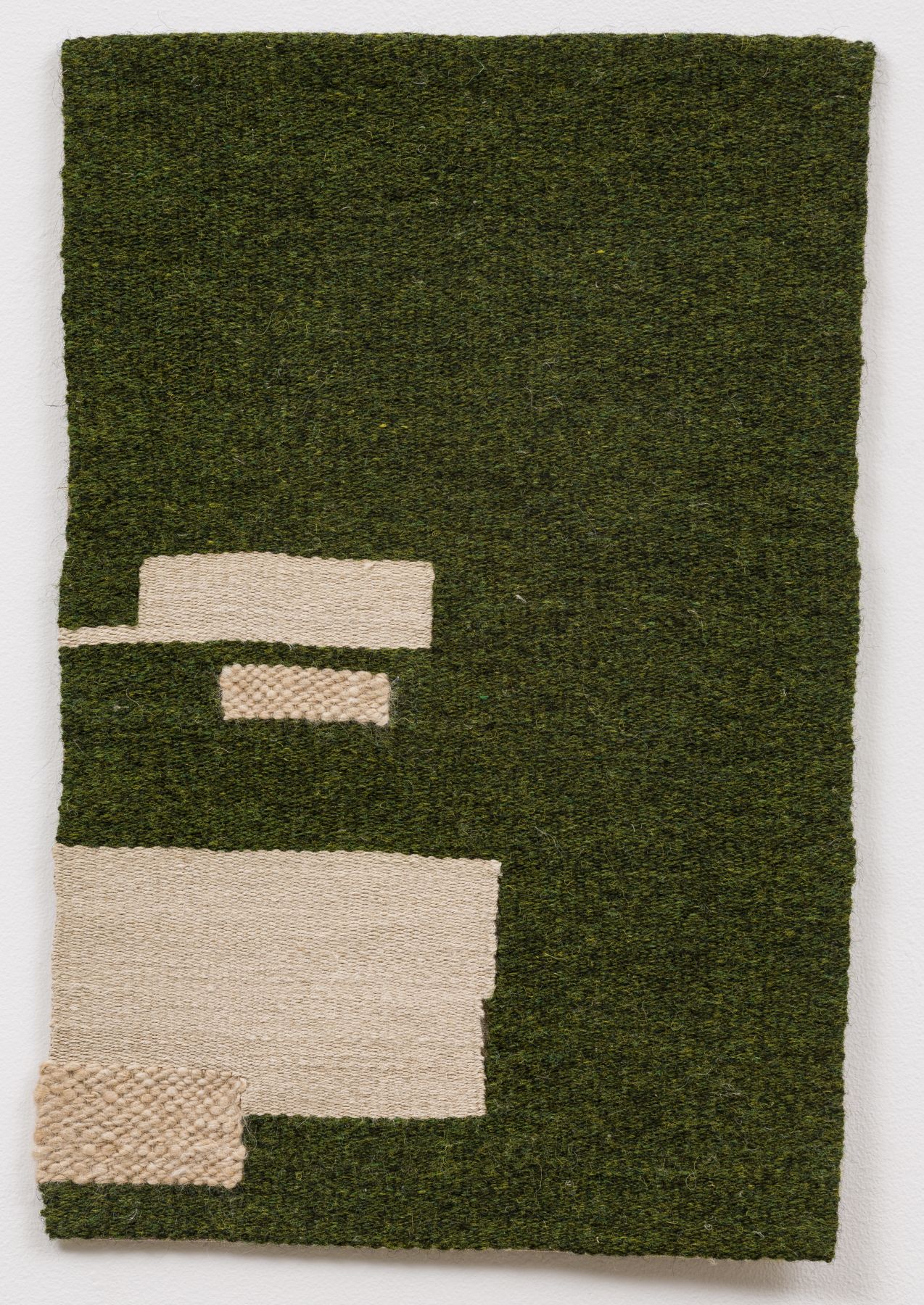Dark green, undyed, ecru, 2015