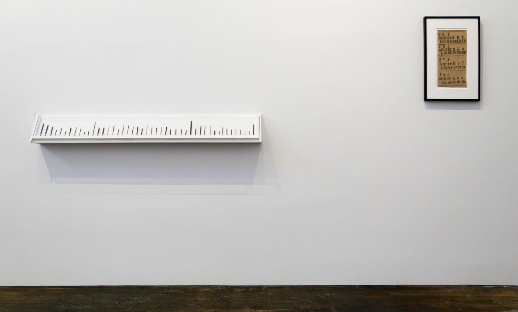 David Adamo / James Castle – installation view 8