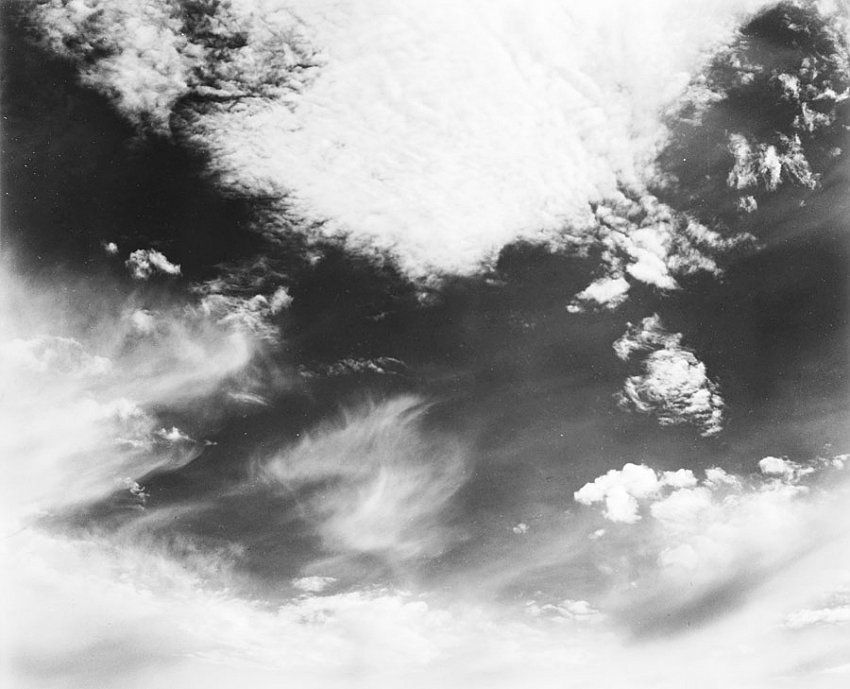 Edward Weston , Clouds, Santa Monica
