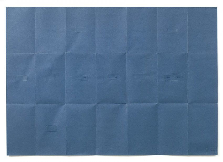 Helen Mirra, Map of 19ÌS, 18ÌW
