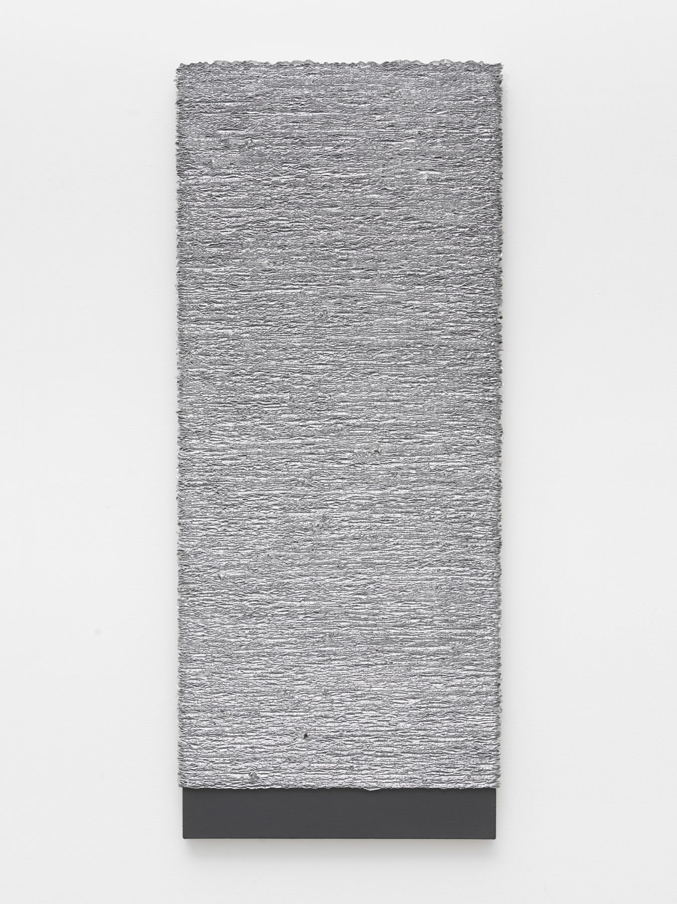 grey rectangle by donald moffett